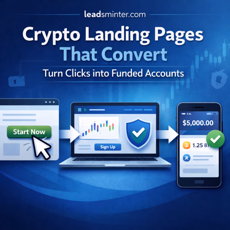 Crypto Landing Page Principles that Boosts Growth