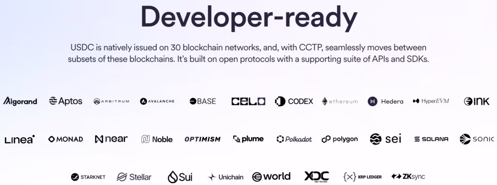 Circle Crypto Landing Page
